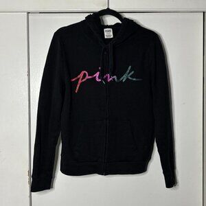 Pink Zip-Up Hoodie